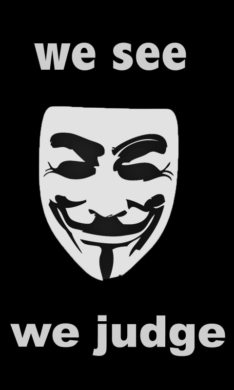 Download mobile wallpaper Technology, Anonymous for free.