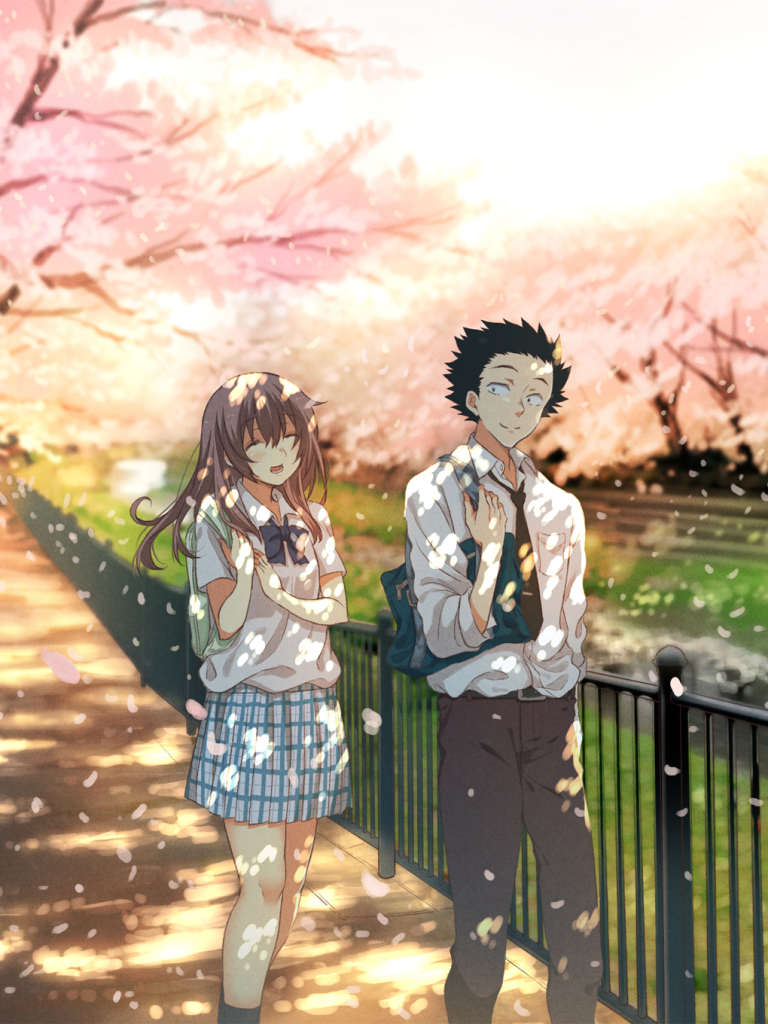 Download mobile wallpaper Anime, Shouko Nishimiya, Shouya Ishida, Koe No Katachi for free.