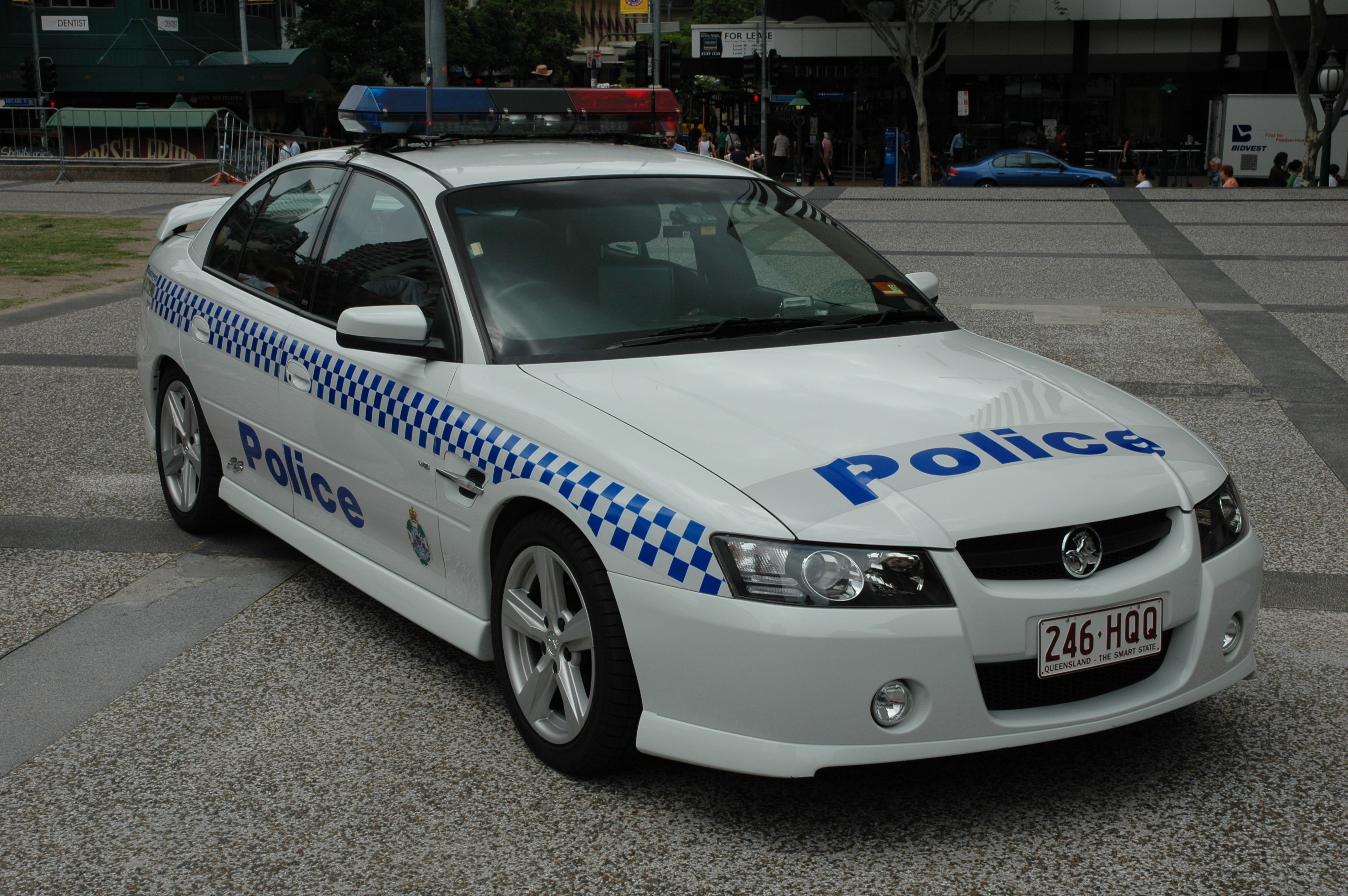 Download mobile wallpaper Car, Holden, Police, Vehicles for free.