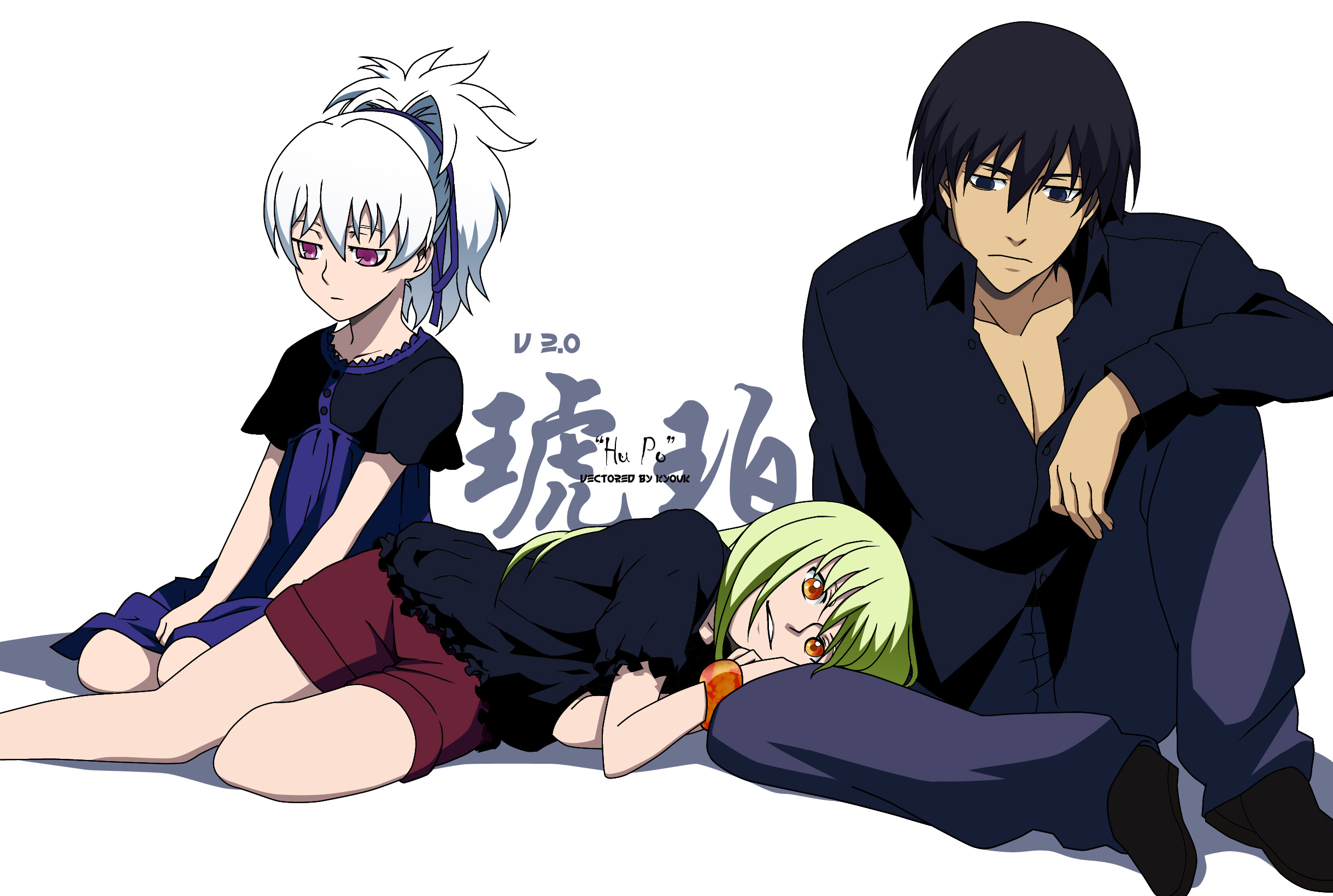 232352 Hintergrundbild herunterladen animes, darker than black: kuro no keiyakusha, bernstein (dunkler als schwarz), hei (dunkler als schwarz), yin (dunkler als schwarz) - Bildschirmschoner und Bilder kostenlos