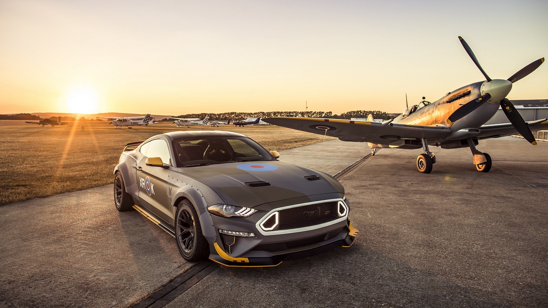 Free download wallpaper Ford, Car, Muscle Car, Vehicles, Ford Eagle Squadron Mustang Gt on your PC desktop