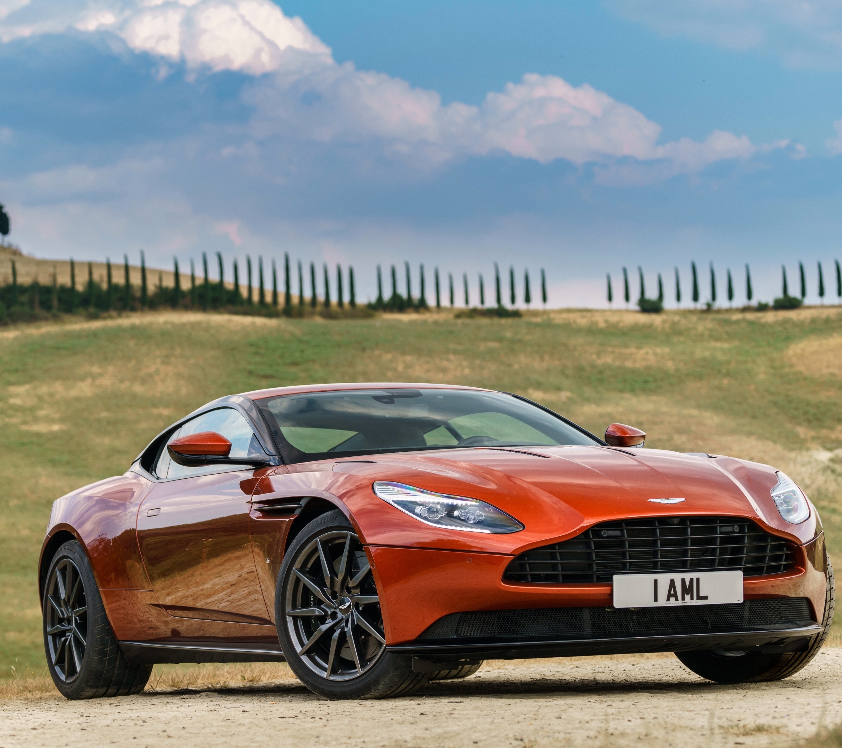 Descarga gratuita de fondo de pantalla para móvil de Aston Martin, Coche, Gran Turismo, Aston Martin Db11, Vehículo, Vehículos, Coche Naranja.