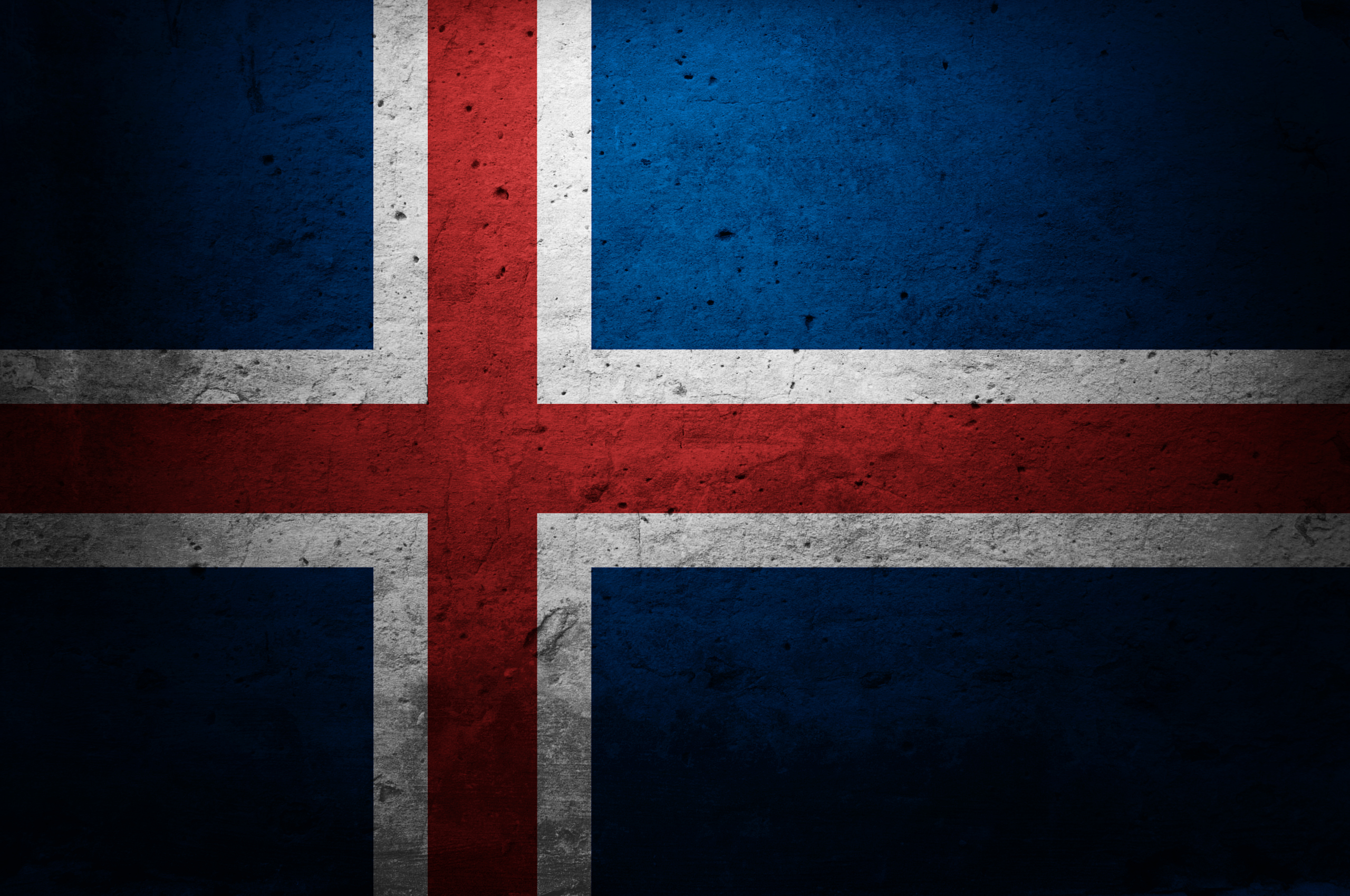 Baixar papéis de parede de desktop Bandeira Da Islândia HD
