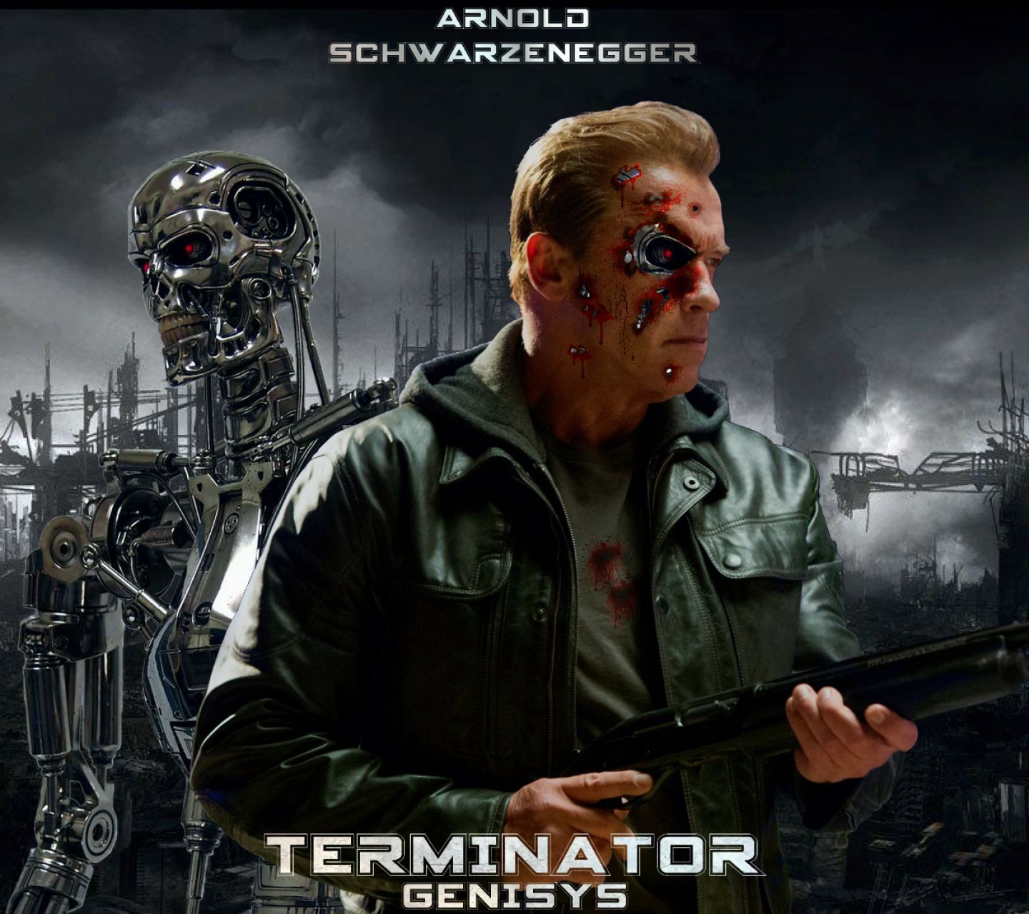 Descarga gratuita de fondo de pantalla para móvil de Terminator, Películas, Terminator Génesis.