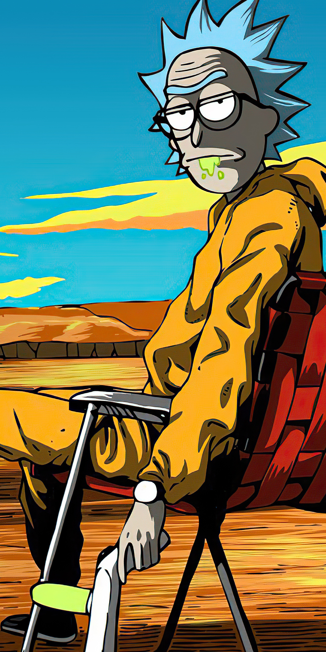 Download mobile wallpaper Breaking Bad, Tv Show, Rick Sanchez, Rick And Morty for free.