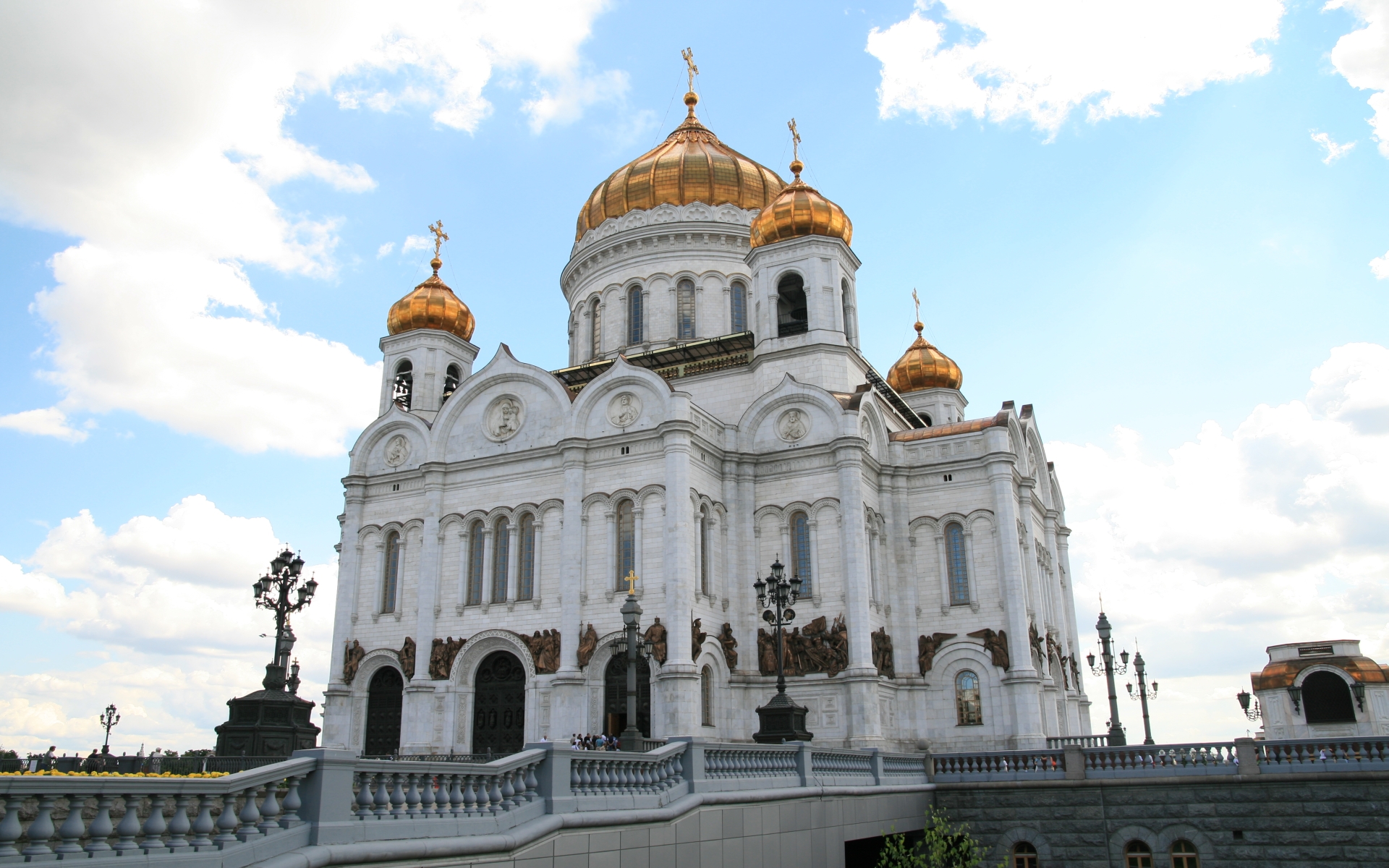 Handy-Wallpaper Christ Erlöser Kathedrale (Moskau), Kathedralen, Religiös kostenlos herunterladen.