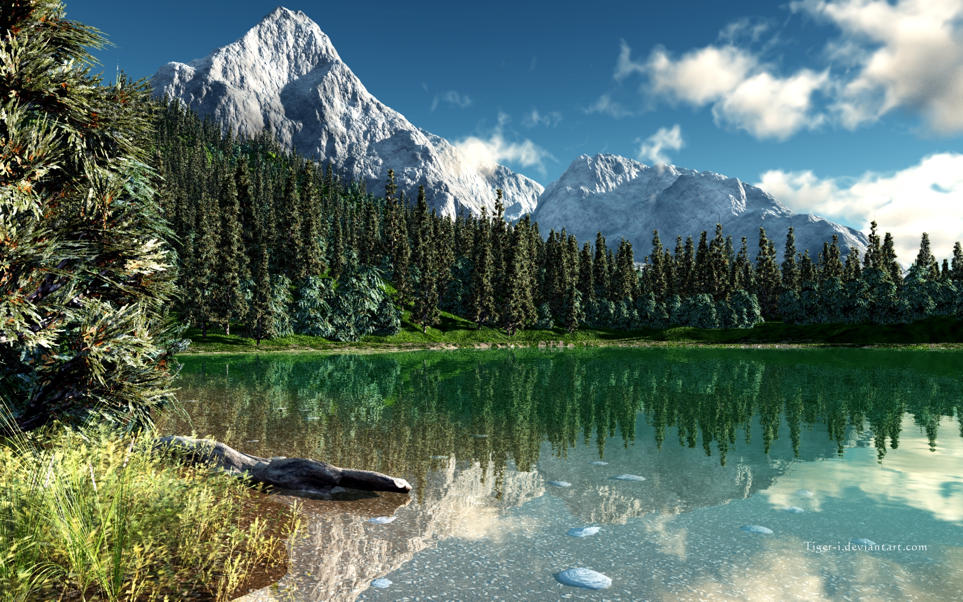 PCデスクトップに水, 湖, 山, 地球, 山岳画像を無料でダウンロード