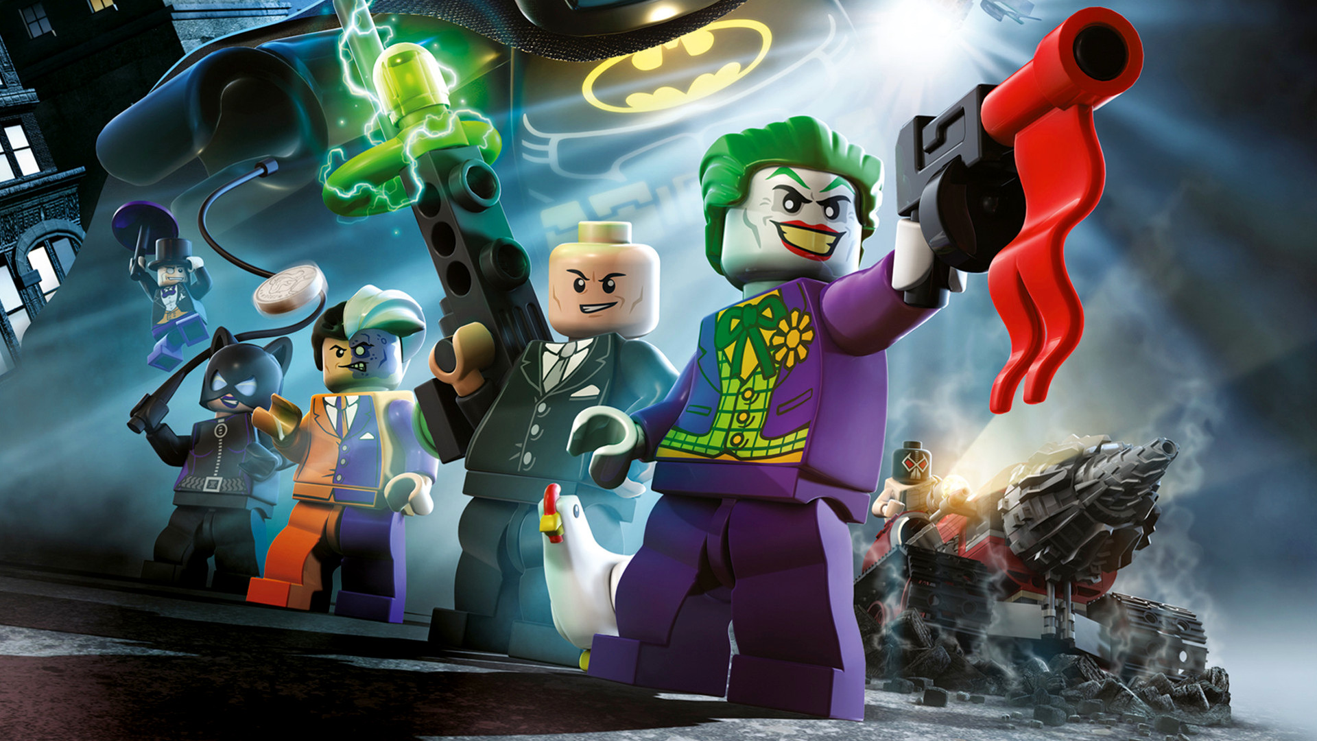 Скачать обои Lego Batman: The Movie Супергерои Dc Объединяются на телефон бесплатно