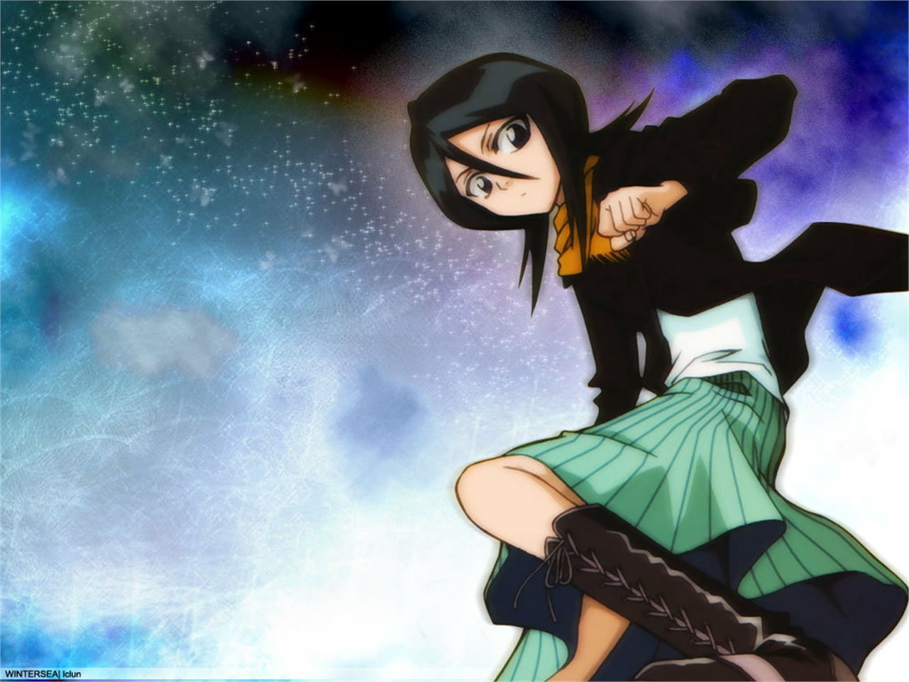 Laden Sie das Bleach, Rukia Kuchiki, Animes-Bild kostenlos auf Ihren PC-Desktop herunter