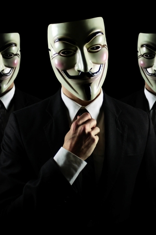 Download mobile wallpaper Technology, Anonymous for free.