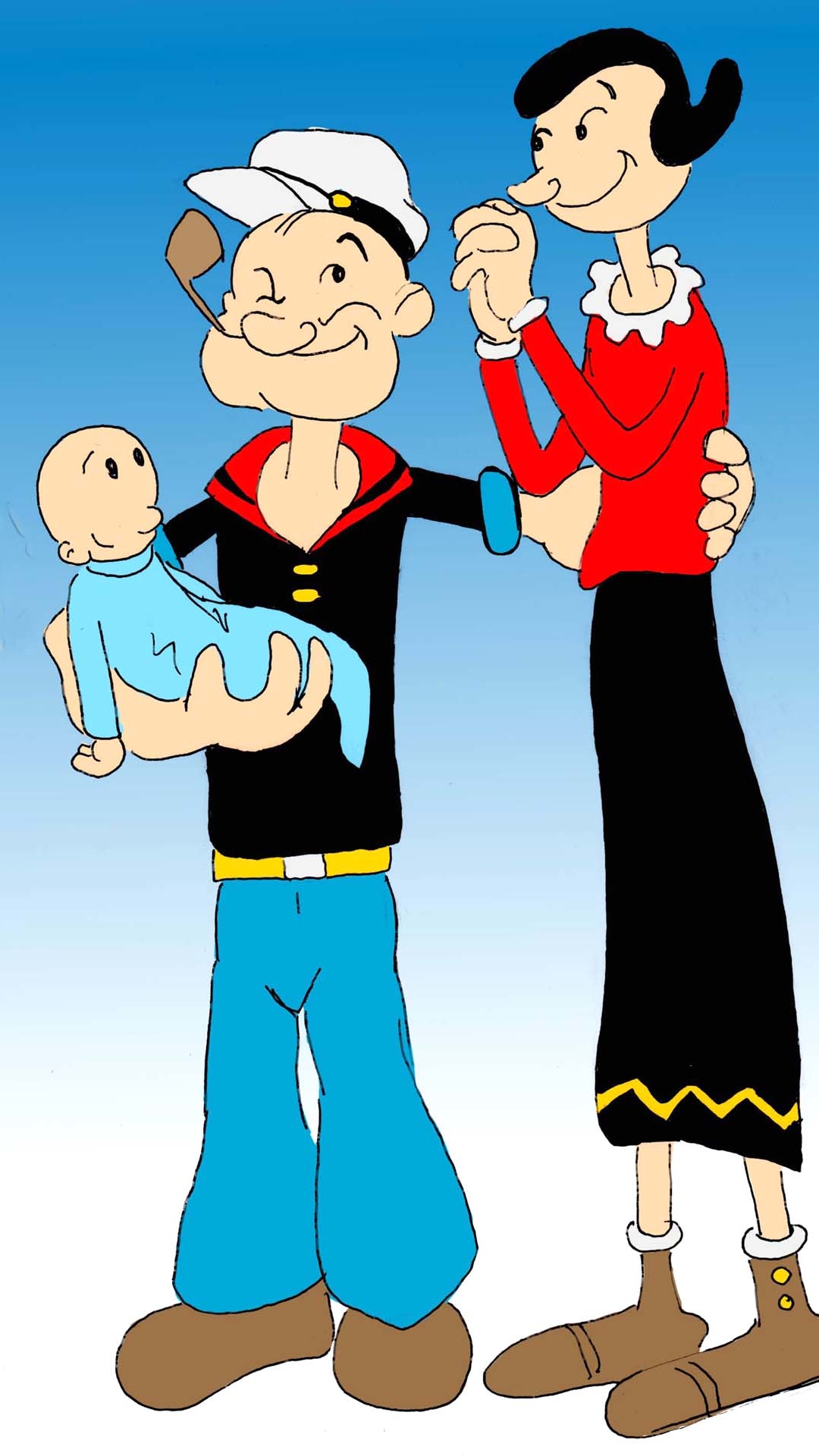 Download mobile wallpaper Tv Show, Popeye for free.