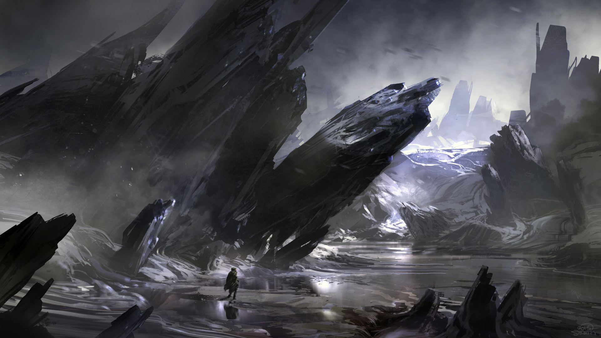 Descarga gratuita de fondo de pantalla para móvil de Aureola, Videojuego, Halo 5: Guardians.