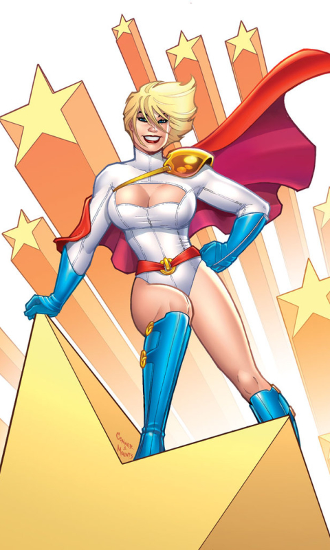 Download mobile wallpaper Comics, Powergirl for free.