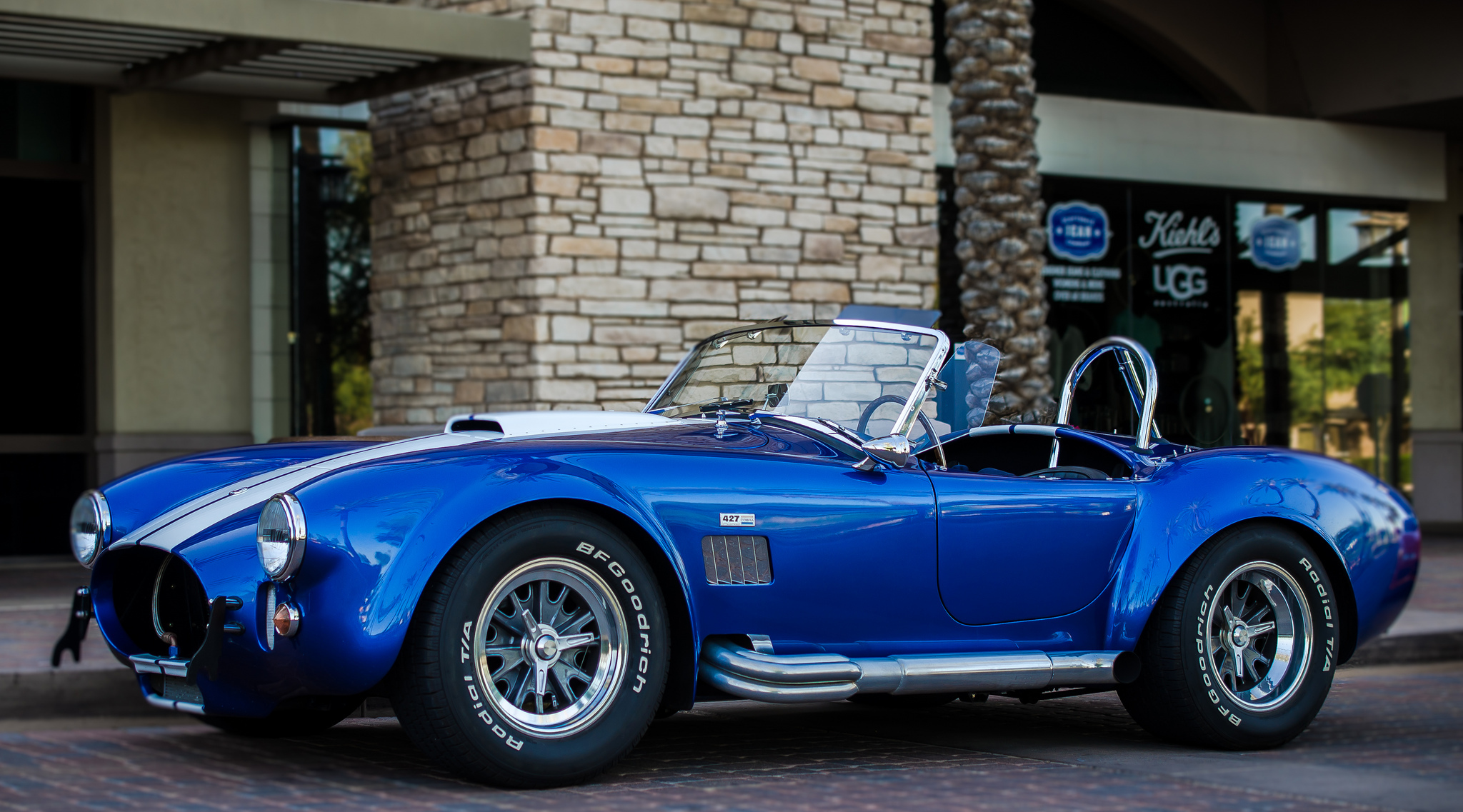 shelby, cobra, cars, side view, cabriolet, 427