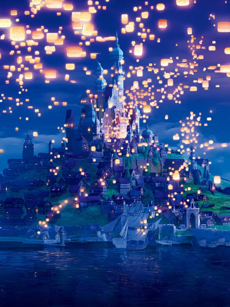 Download mobile wallpaper Movie, Disney, Tangled for free.