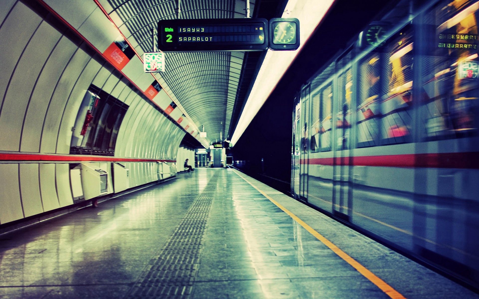 metro, cities, car, underground, subway, stop, railway carriage cellphone
