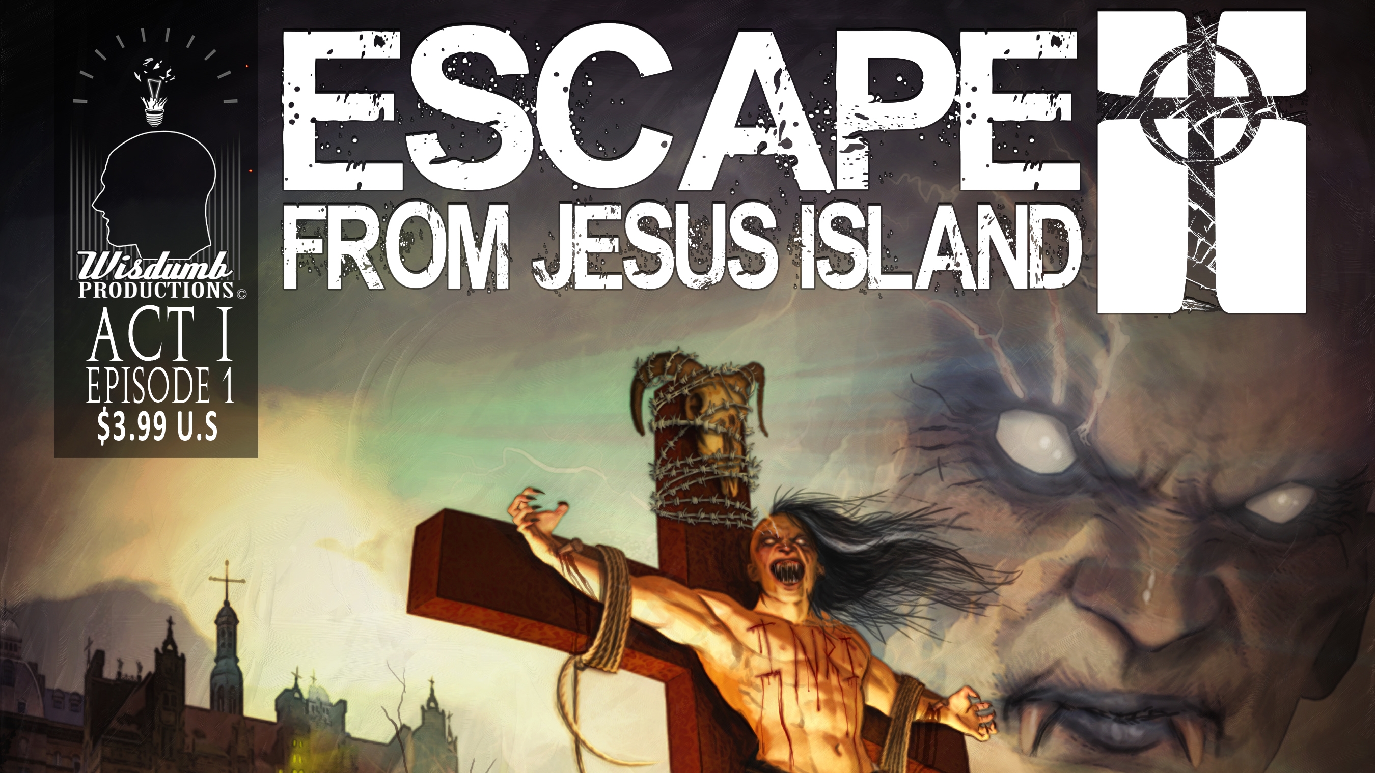621398 скачать картинку комиксы, побег с острова иисуса - обои и заставки бесплатно