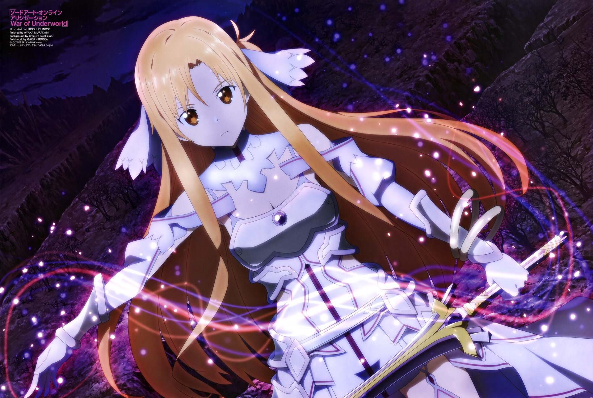 Laden Sie das Animes, Asuna Yuuki, Sword Art Online, Schwertkunst Online: Alicization-Bild kostenlos auf Ihren PC-Desktop herunter