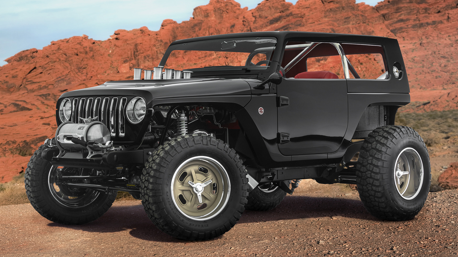 Laden Sie Jeep Treibsand Konzept HD-Desktop-Hintergründe herunter