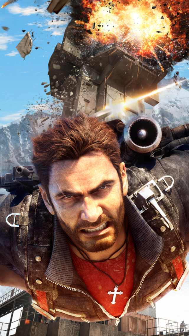 video game, just cause 3, rico rodriguez (just cause), just cause Phone Background