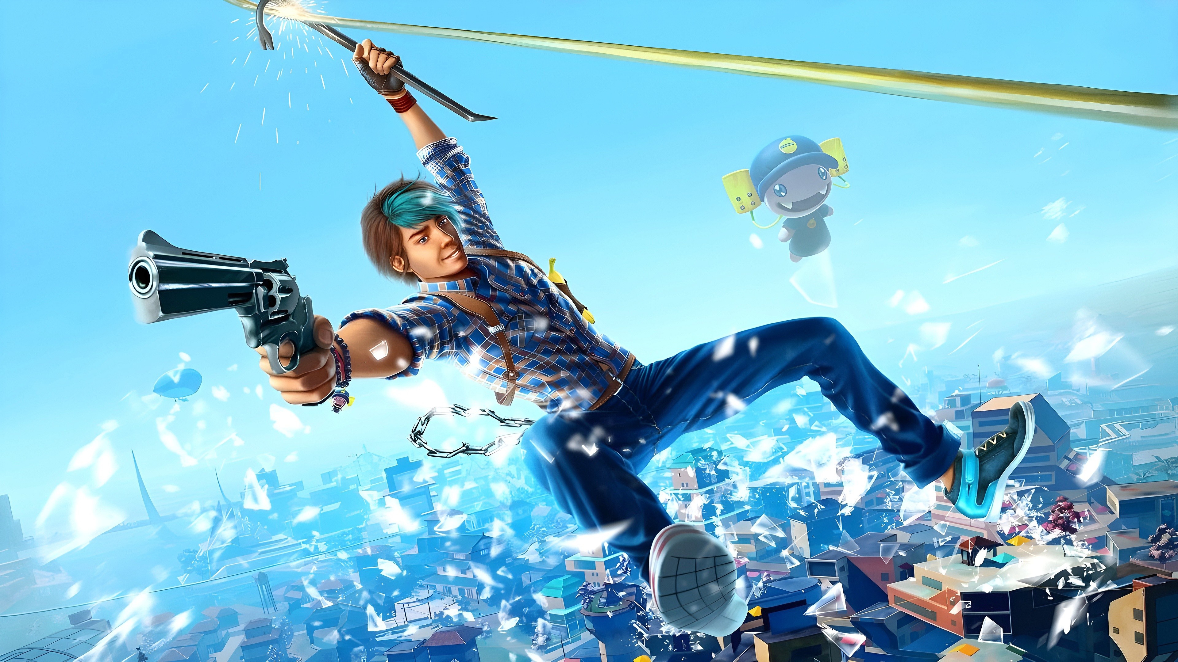 Baixe gratuitamente a imagem Videogame, Sunset Overdrive na área de trabalho do seu PC