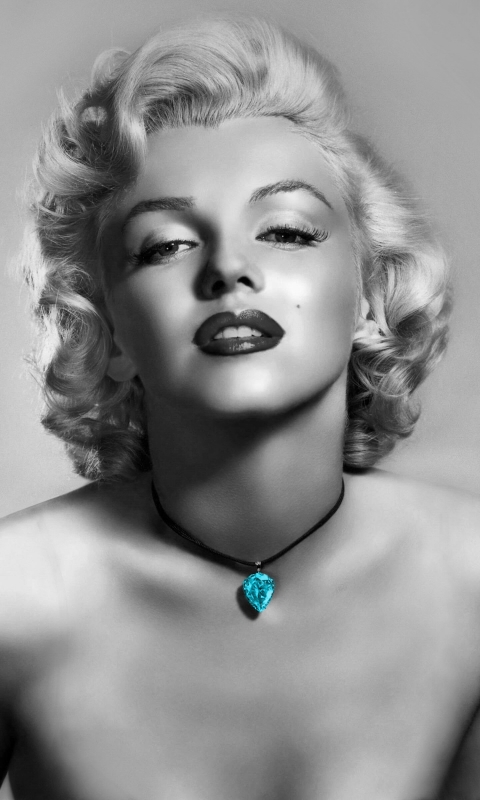 Download mobile wallpaper Marilyn Monroe, Blonde, Diamond, Celebrity for free.