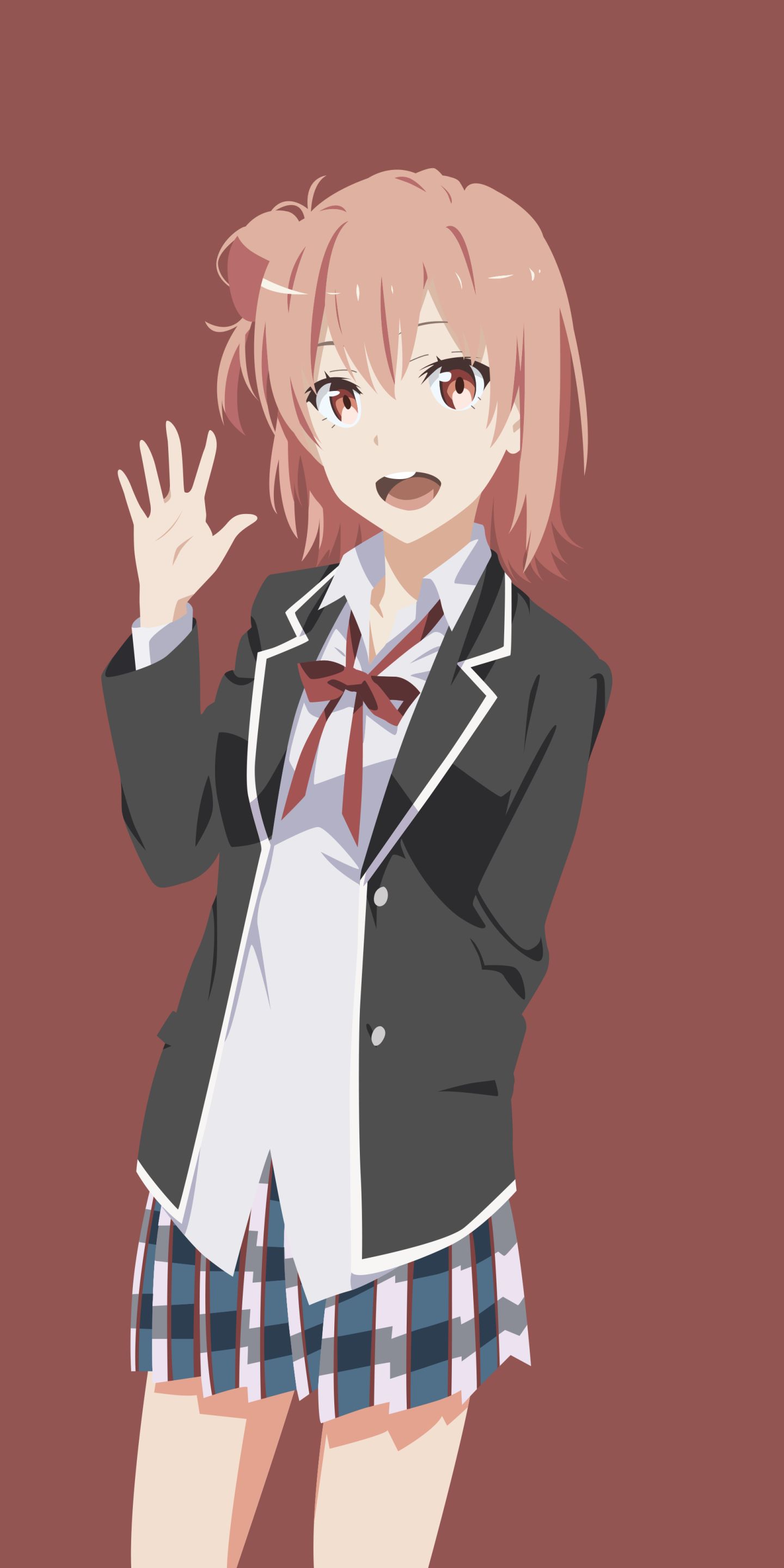 Téléchargez des papiers peints mobile Animé, Yui Yuigahama, Yahari Ore No Seishun Rabukome Wa Machigatteiru gratuitement.