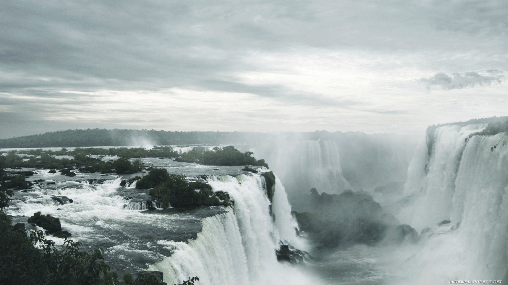 242770 скачать обои водопады, земля/природа, водопады игуасу, водопад - заставки и картинки бесплатно
