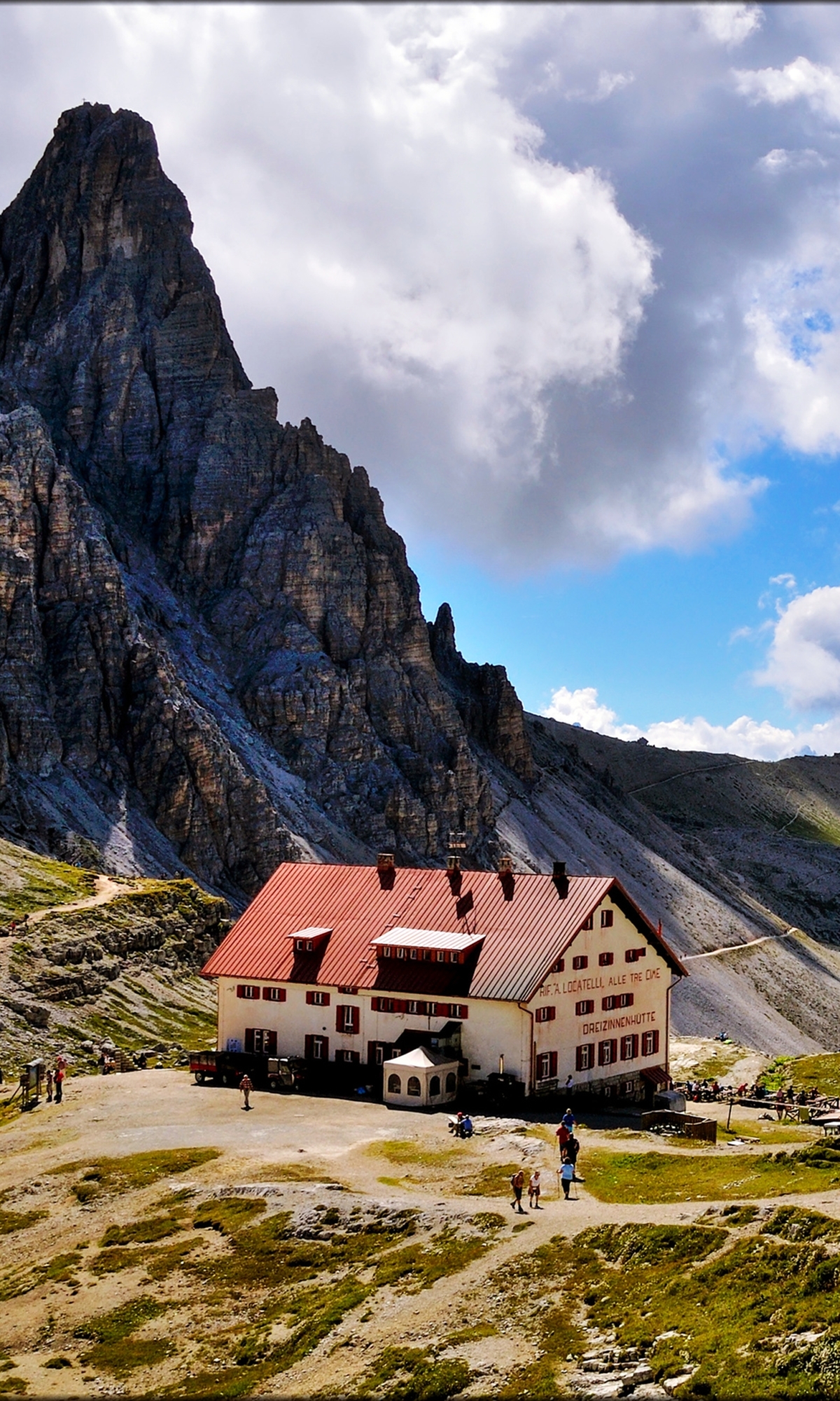 Download mobile wallpaper Landscape, Mountains, Italy, Mountain, House, Photography, Countryside for free.