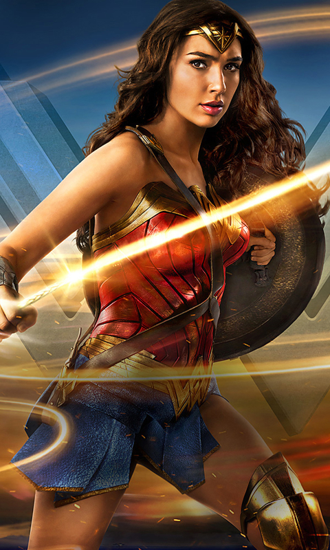 Handy-Wallpaper Filme, Wonderwoman, Gal Gadot, Wonder Woman kostenlos herunterladen.