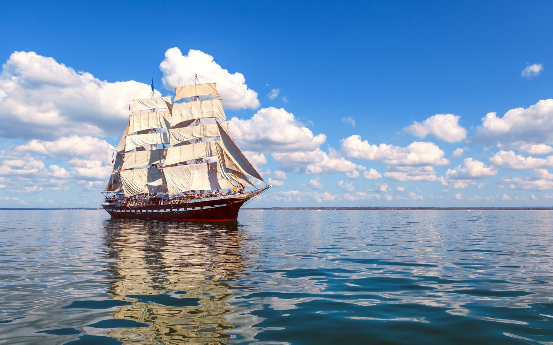Download mobile wallpaper Ship, Vehicles, Sailing Ship, Schooner for free.