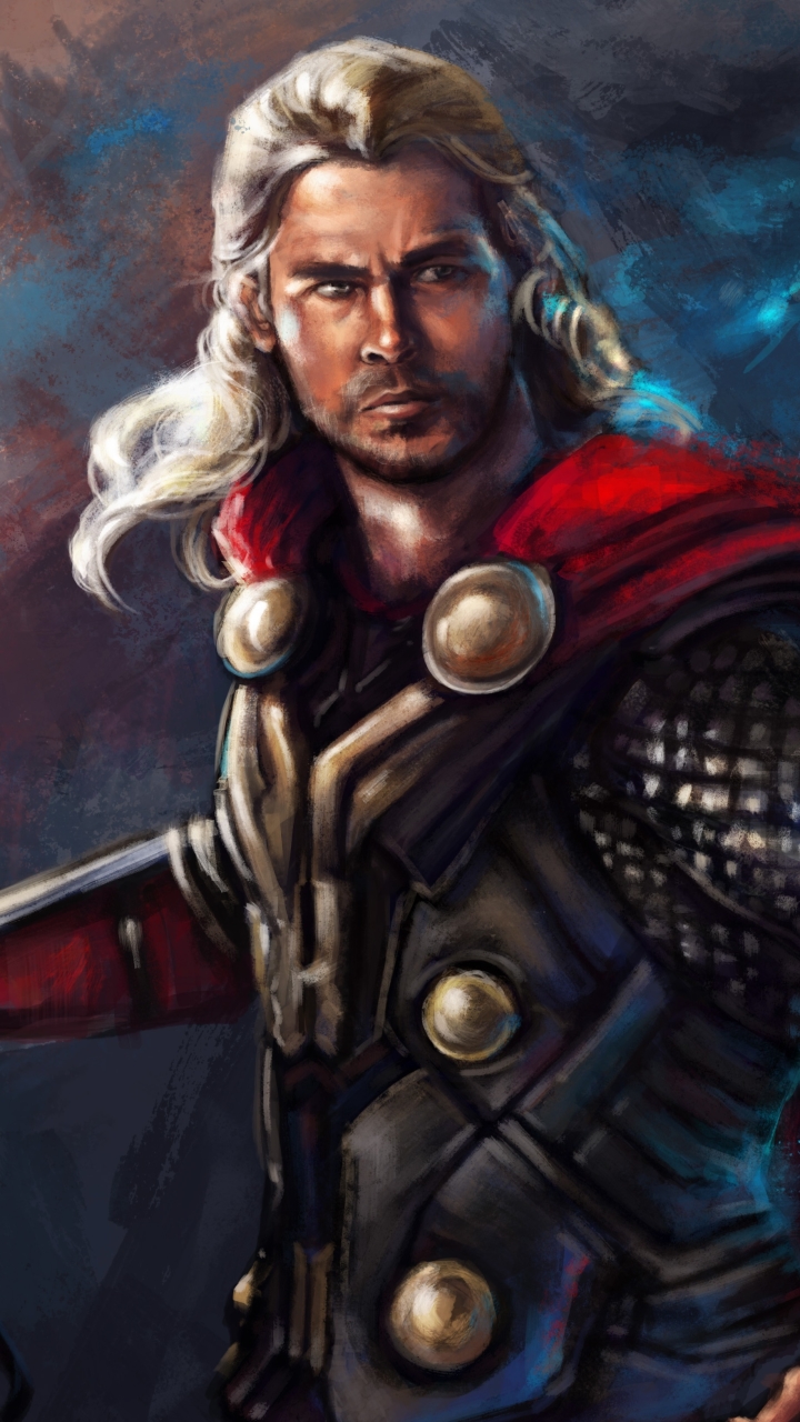 Handy-Wallpaper Comics, Thor, Chris Hemsworth kostenlos herunterladen.