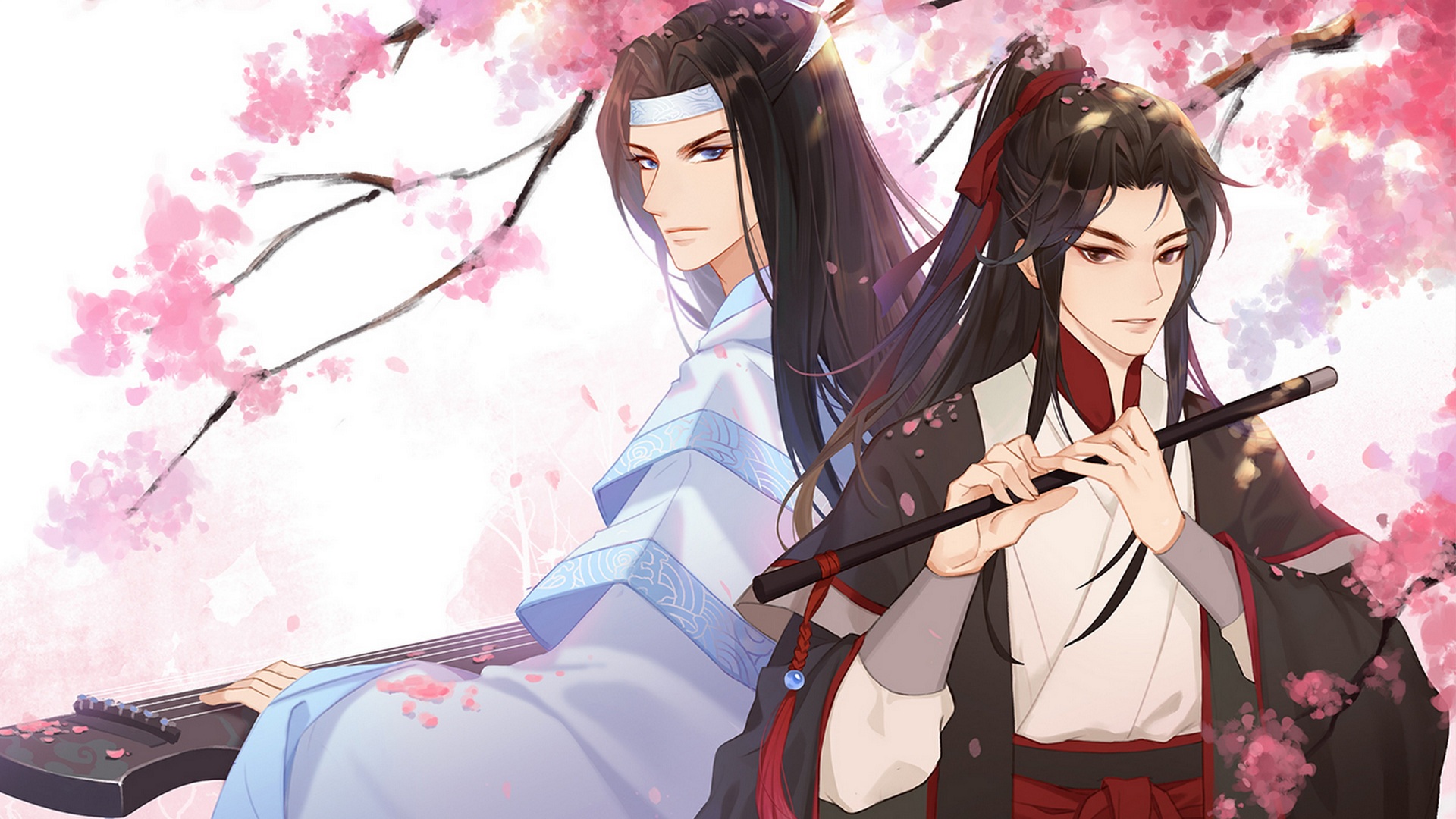 Laden Sie das Animes, Lanzhan, Wei Yin, Lan Wangji, Wei Wuxian, Mo Dao Zu Shi-Bild kostenlos auf Ihren PC-Desktop herunter