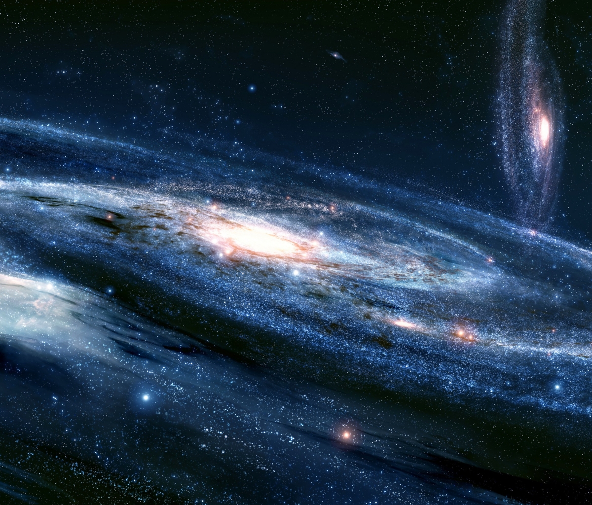 Скачать обои бесплатно Космос, Млечный Путь, Галактика, Пространство, Научная Фантастика картинка на рабочий стол ПК