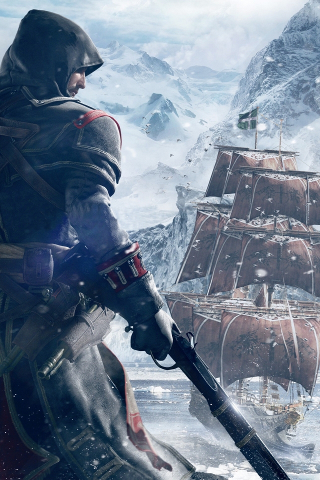 Download mobile wallpaper Assassin's Creed, Video Game, Assassin's Creed: Rogue for free.