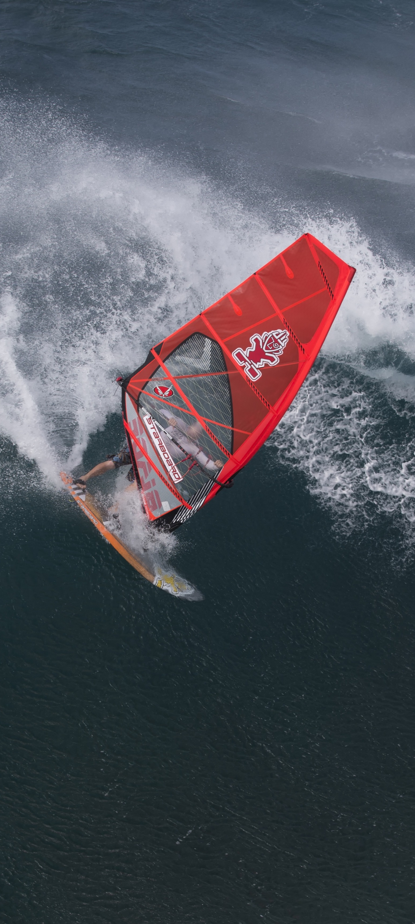 Download mobile wallpaper Sports, Windsurfing, Wave for free.