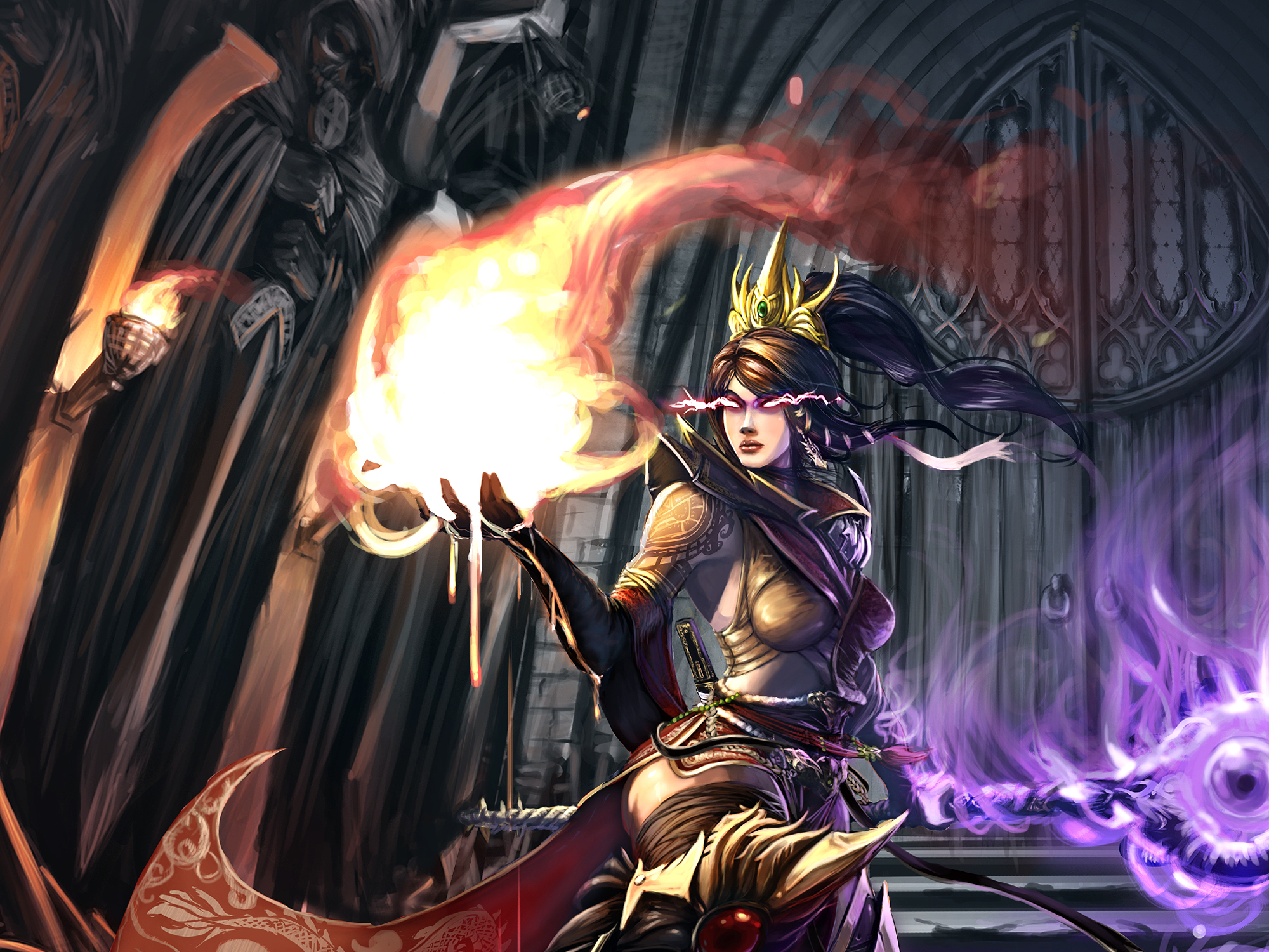 Download mobile wallpaper Wizard (Diablo Iii), Diablo Iii, Diablo, Video Game for free.