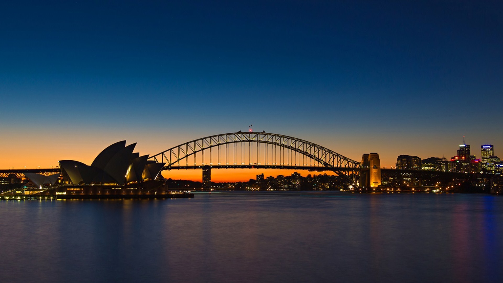 320925 baixar imagens feito pelo homem, sidney, austrália, ponte, noite, ponte da baía de sydney, ópera de sydney, cidades - papéis de parede e protetores de tela gratuitamente