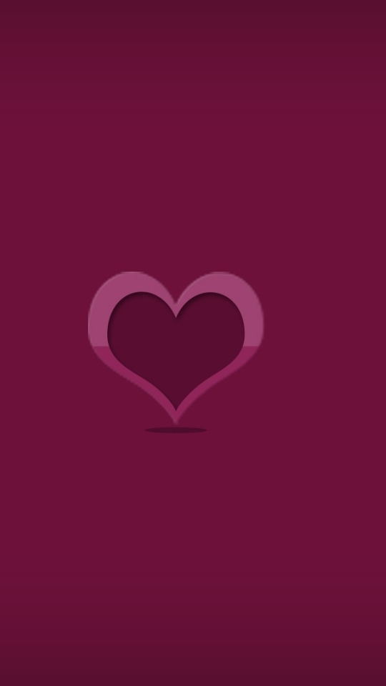 Download mobile wallpaper Pink, Heart, Artistic, Minimalist for free.