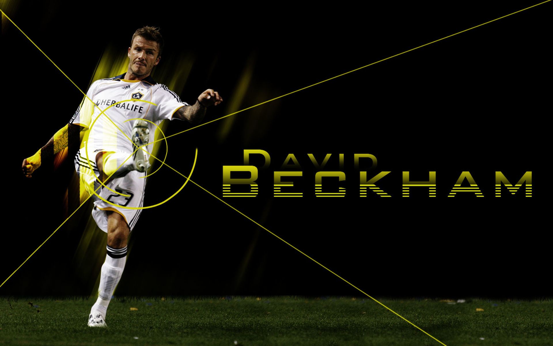 Handy-Wallpaper Sport, Fußball, David Beckham, La Galaxie kostenlos herunterladen.