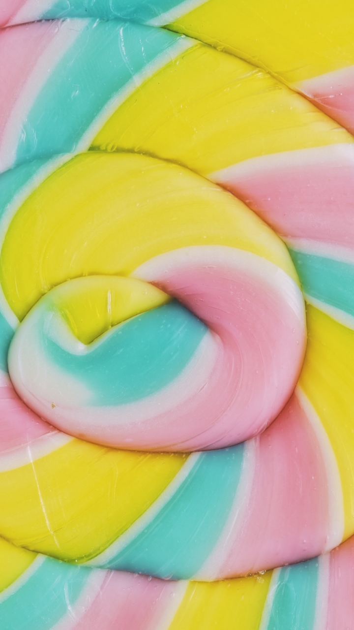 Download mobile wallpaper Food, Close Up, Colors, Lollipop, Candy, Swirl for free.