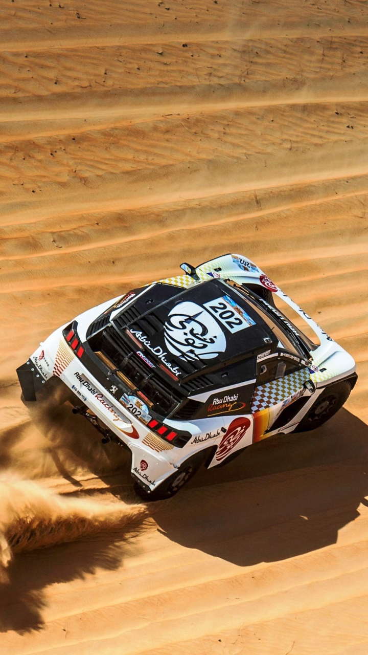 Download mobile wallpaper Sports, Sand, Car, Vehicle, Rallying for free.