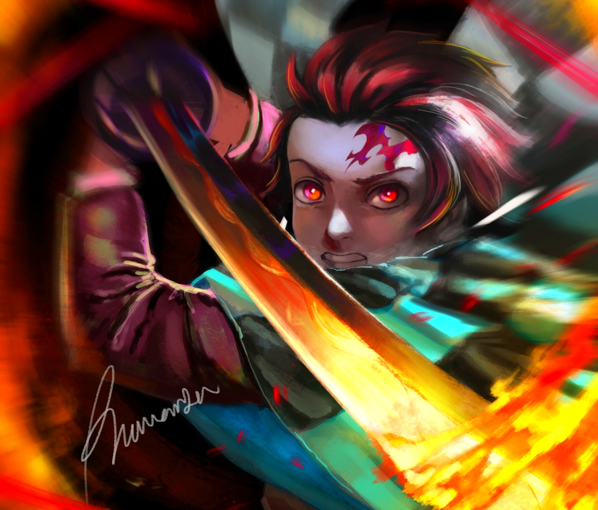 Descarga gratuita de fondo de pantalla para móvil de Animado, Demon Slayer: Kimetsu No Yaiba, Tanjiro Kamado.