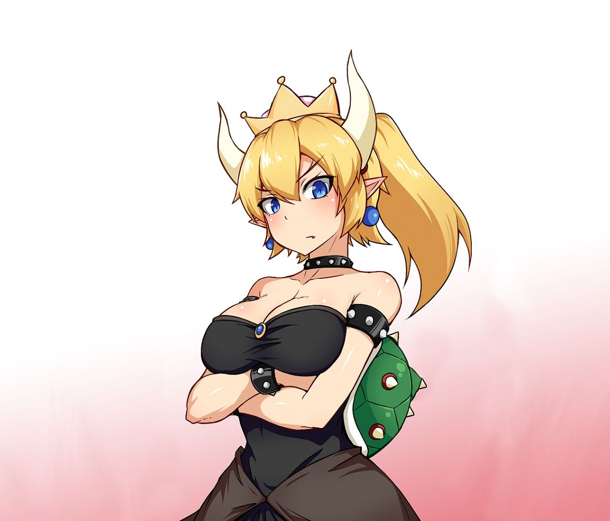 Download mobile wallpaper Mario, Video Game, Bowsette for free.