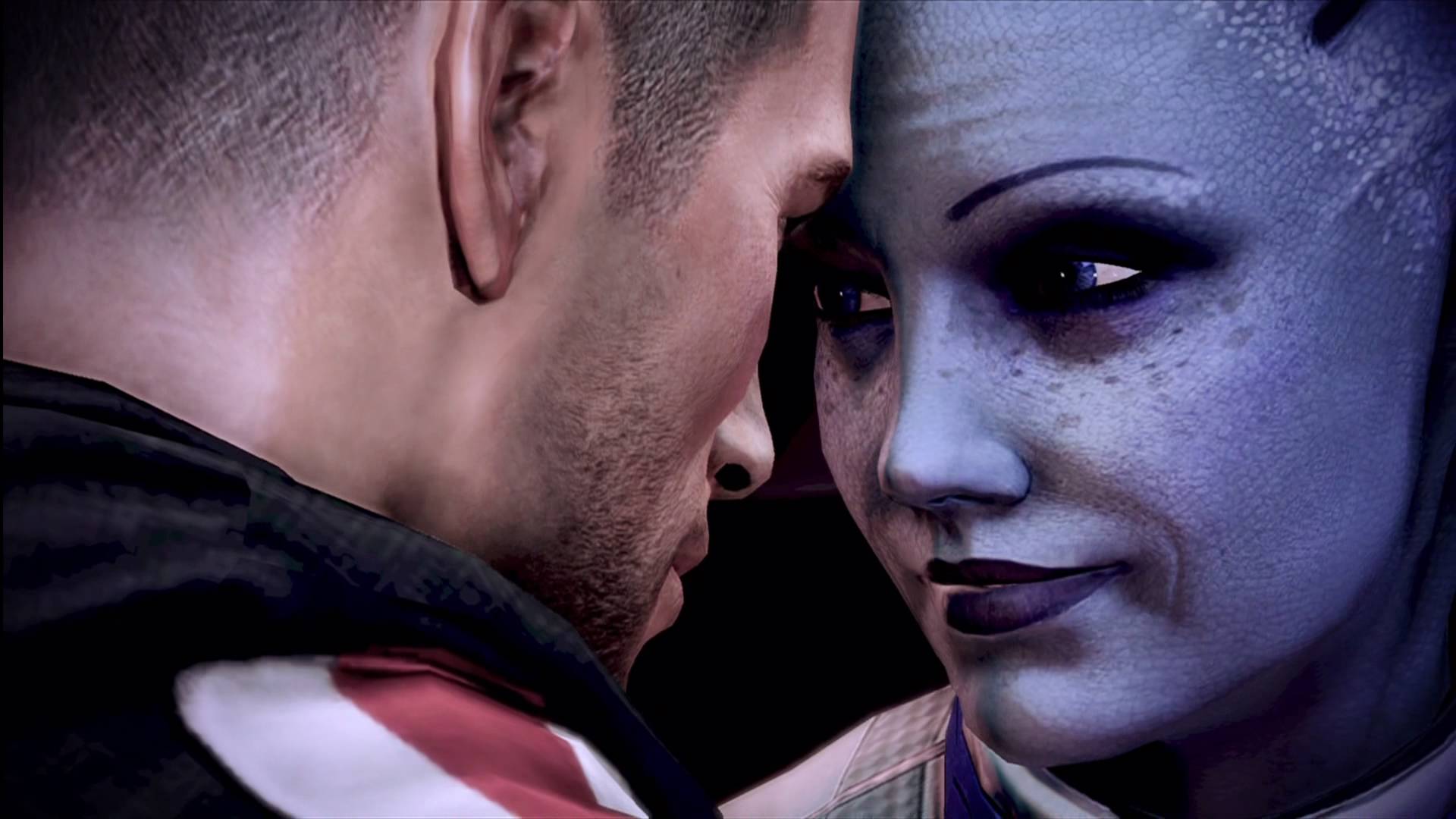 Download mobile wallpaper Commander Shepard, Liara T'soni, Mass Effect, Video Game for free.
