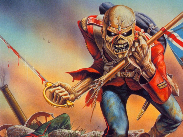 Download mobile wallpaper Music, Iron Maiden for free.