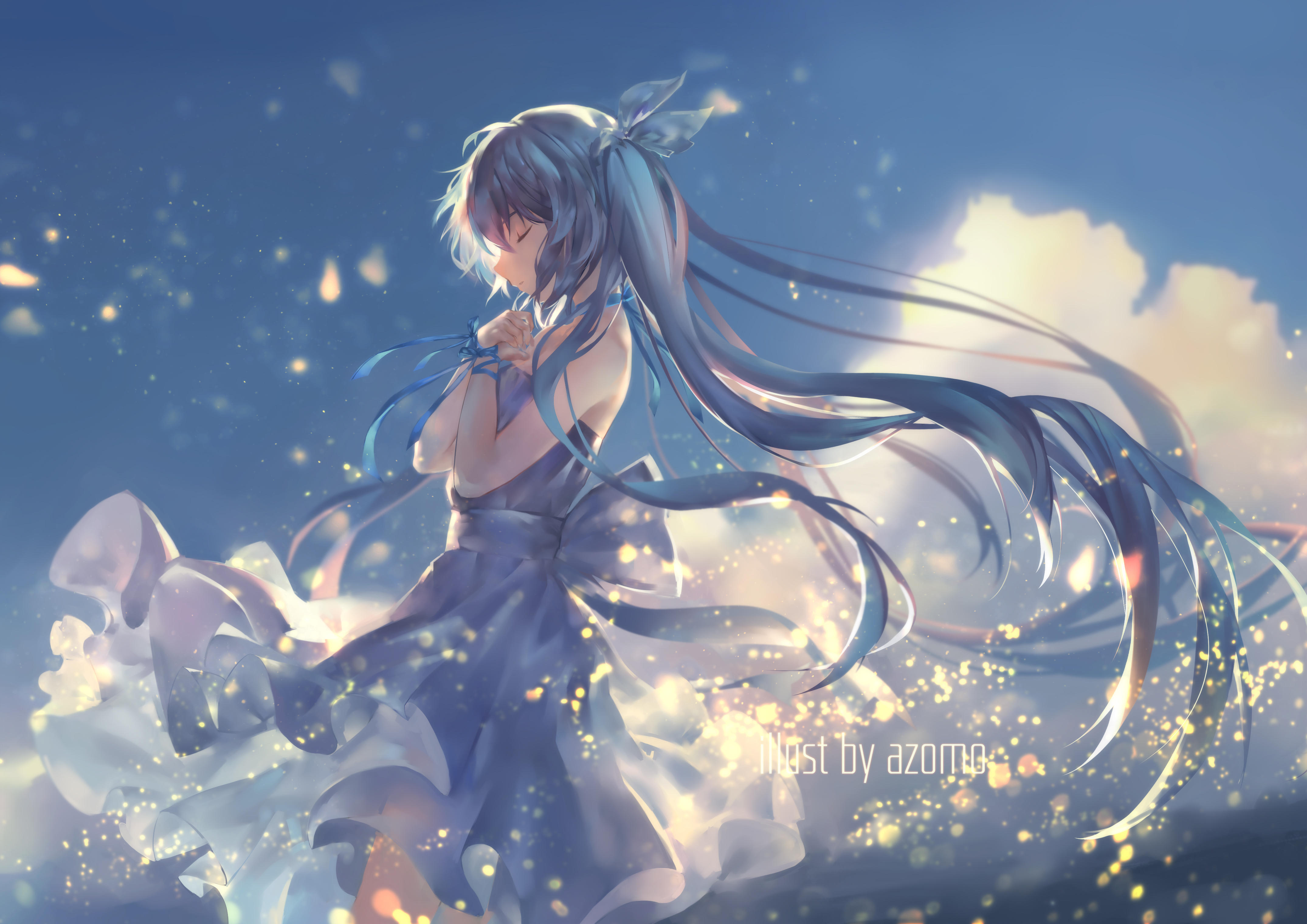 Handy-Wallpaper Vocaloid, Hatsune Miku, Animes kostenlos herunterladen.