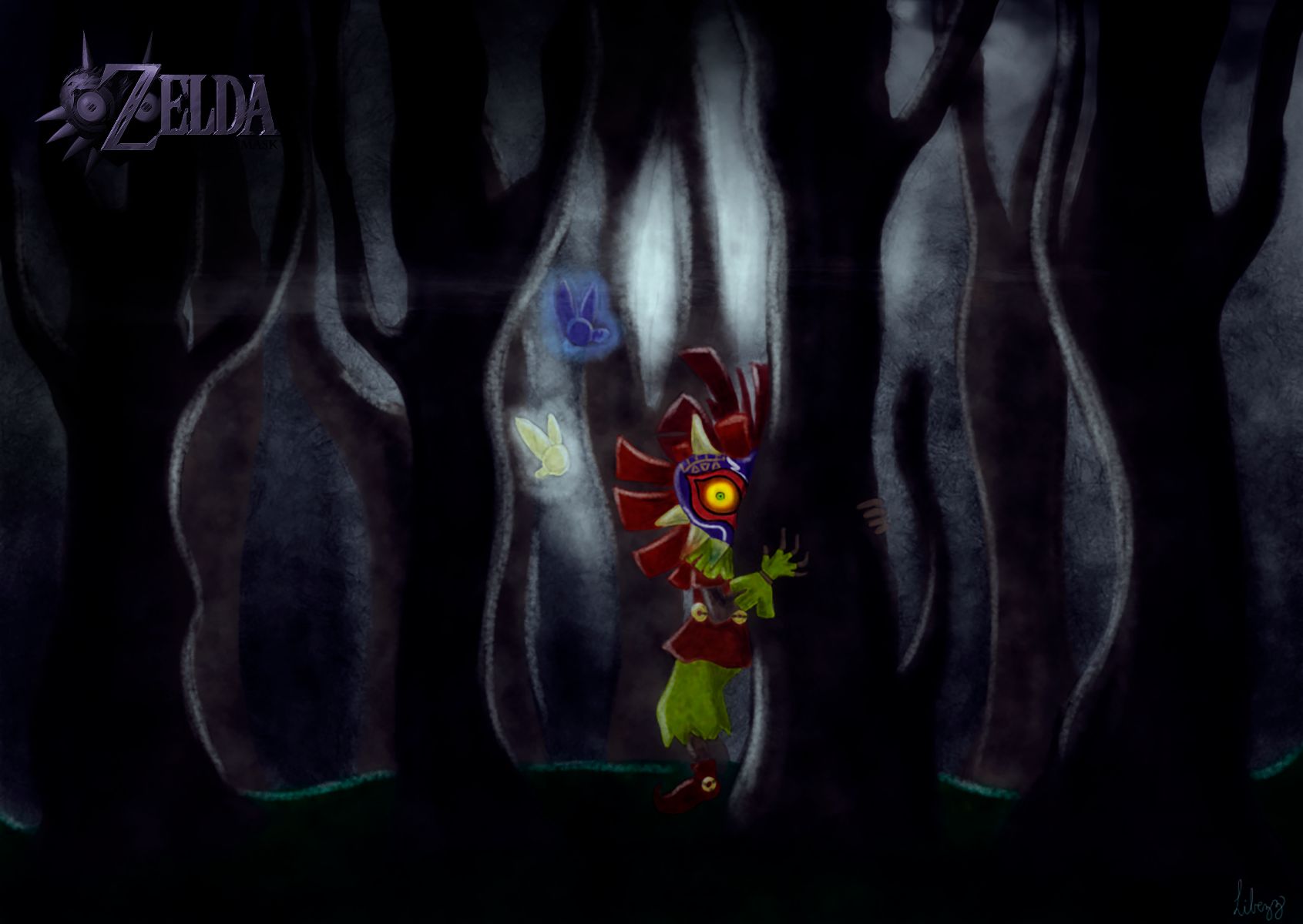 無料モバイル壁紙テレビゲーム, ゼルダ, ゼルダの伝説 ムジュラの仮面をダウンロードします。