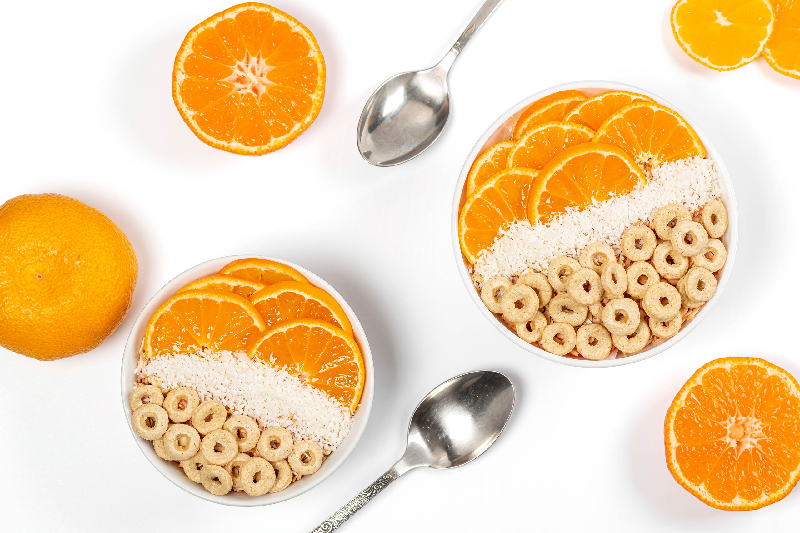 Download mobile wallpaper Food, Still Life, Cereal, Orange (Fruit) for free.
