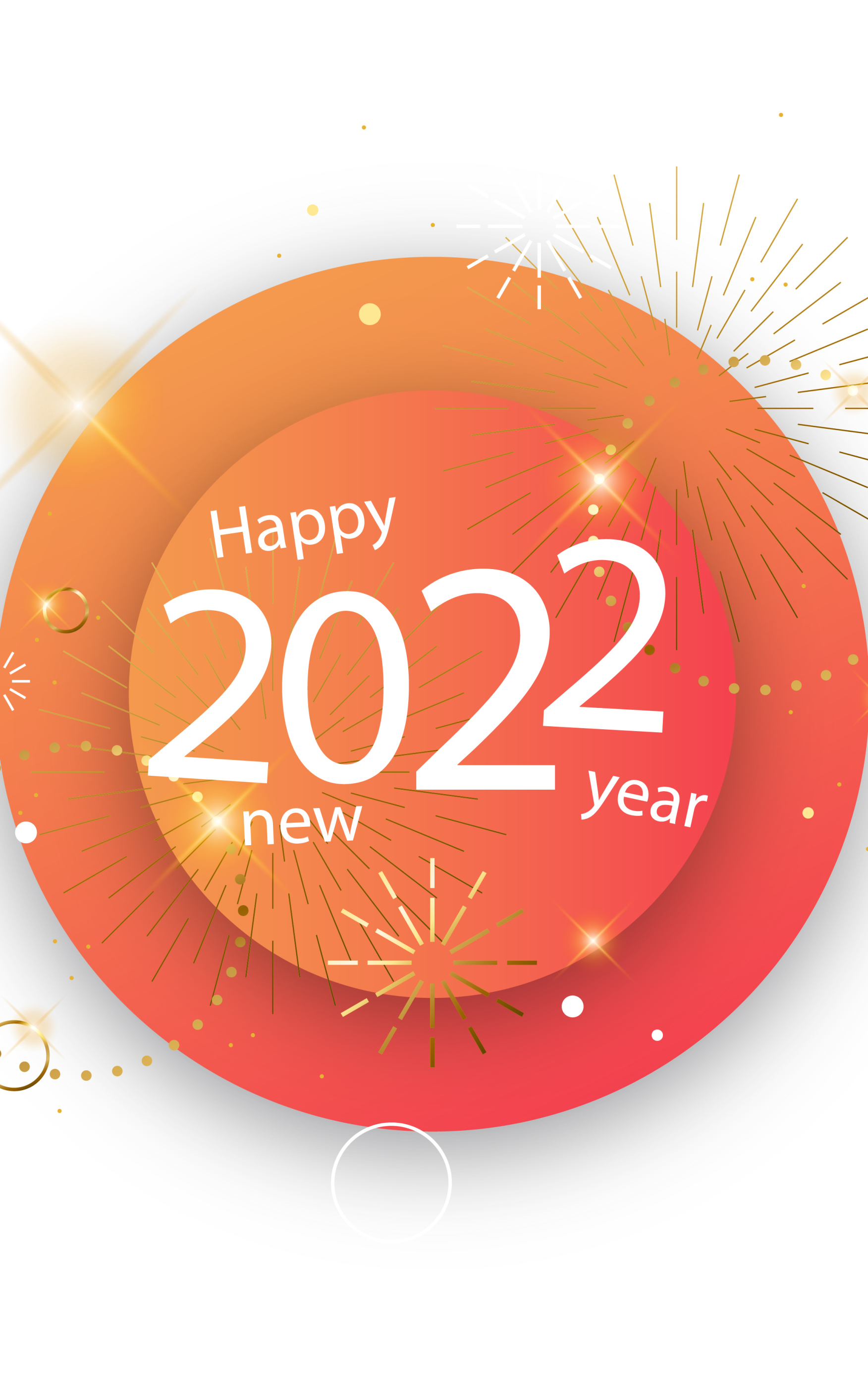 Download mobile wallpaper Holiday, Happy New Year, New Year 2022 for free.